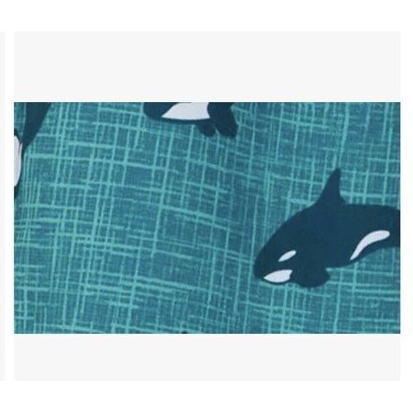 New $46 Eddie Bauer Volley Swim Trunks Shorts Men Green‎ Orca Lined EMS4384 XL - Picture 6 of 8